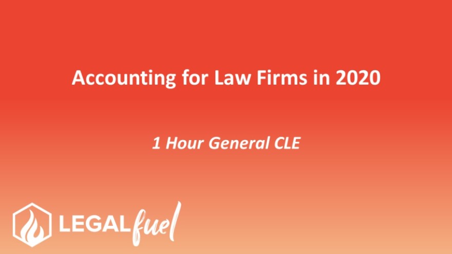 3793 Accounting for Law Firms