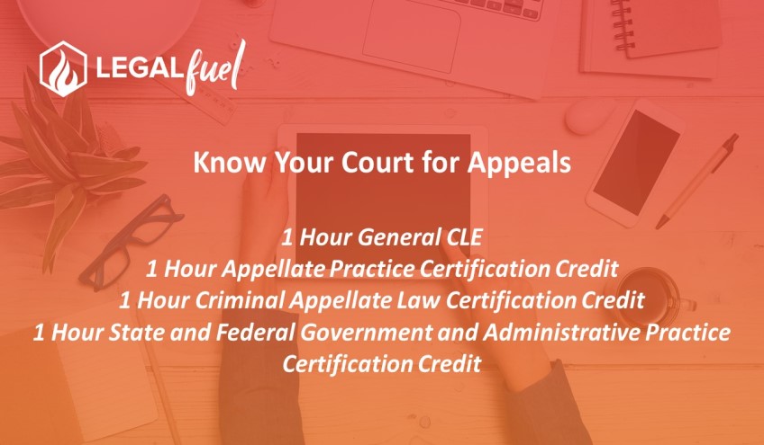 4336 Know Your Court for Appeals